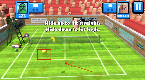 指尖网球游戏下载(Fingertip Tennis) - Android体育竞技