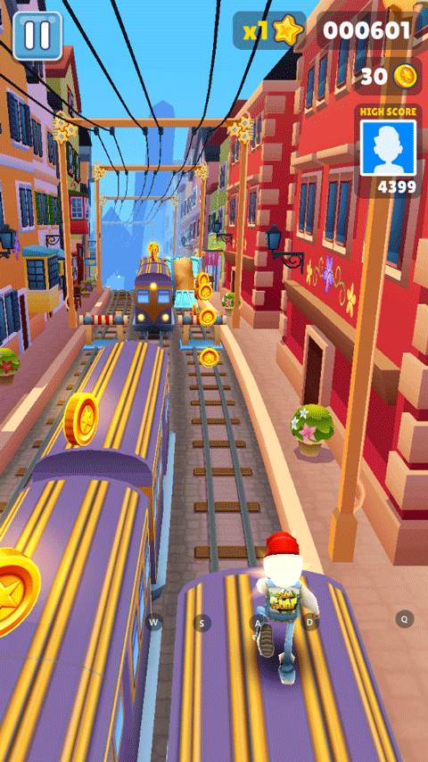 地铁跑酷国际服苏黎世版本下载 - 安卓休闲益智冒险