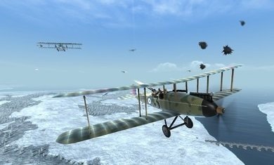 下载《战斗机涡轮空战》安卓版，体验逼真空战快感