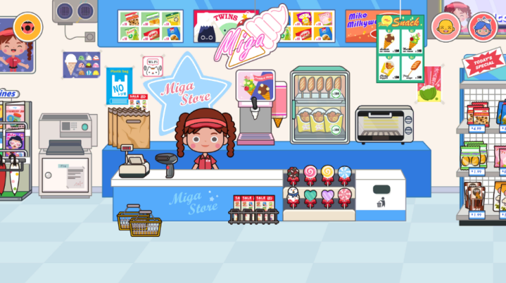 米加小镇世界：体验洗衣房休闲益智乐趣