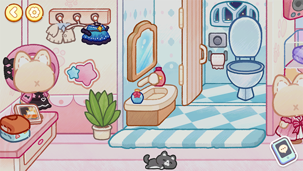 下载'旅猫世界小镇生活'，体验温馨治愈系模拟经营手游