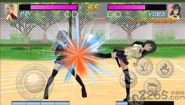 高中女生格斗模拟器汉化版 - 安卓经营养成游戏下载