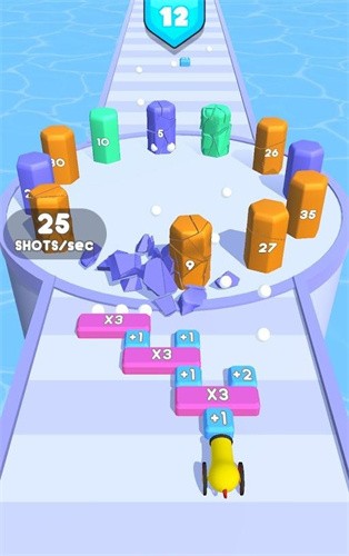 《小炮冲锋》游戏下载 - 冒险闯关数字累积挑战