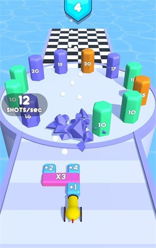 《小炮冲锋》游戏下载 - 冒险闯关数字累积挑战