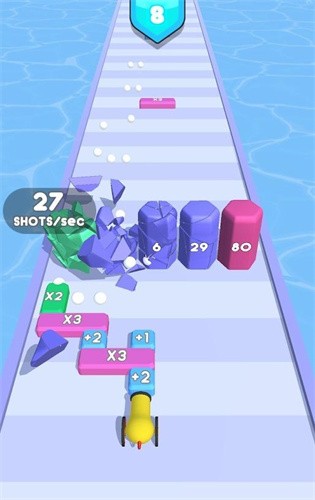 《小炮冲锋》游戏下载 - 冒险闯关数字累积挑战