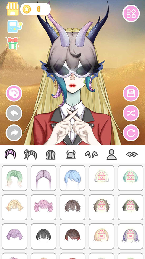 《怪物女孩》休闲益智换装游戏下载