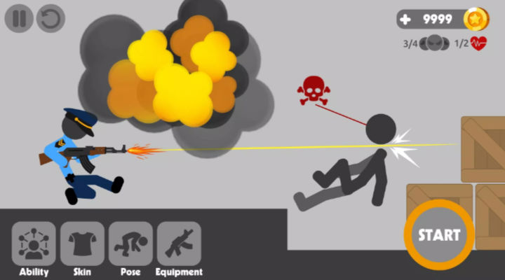 火柴人翻转大师：下载体验独特的动作竞技游戏