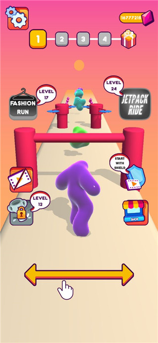 疯狂果冻人最新版下载：安卓休闲益智跑酷游戏