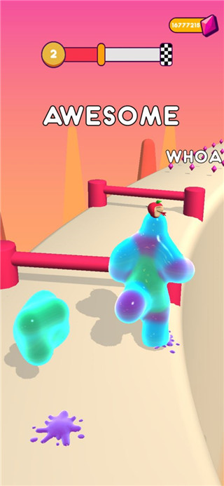 疯狂果冻人最新版下载：安卓休闲益智跑酷游戏