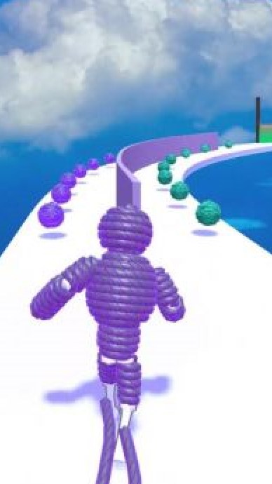 绳索人奔跑游戏下载 - 休闲益智跑酷冒险