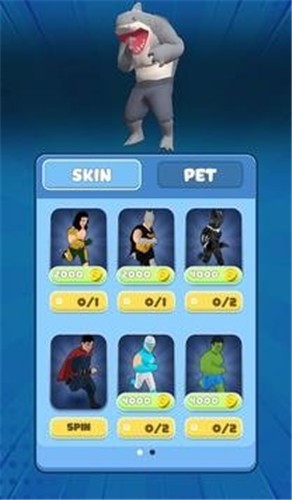 下载《超级英雄桥跑比赛3D》 - 3D视觉效果动作冒险游戏