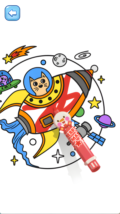 简单愉悦的涂色体验：下载我是涂色小画家游戏