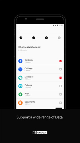 一键迁移数据，保护隐私安全 - 一加搬家App