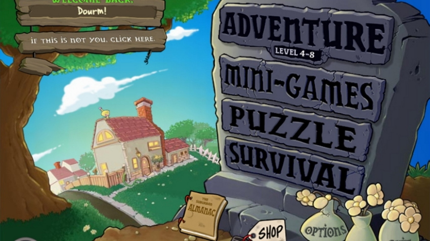 植物大战僵尸吃不了席版 - 下载策略塔防同人游戏