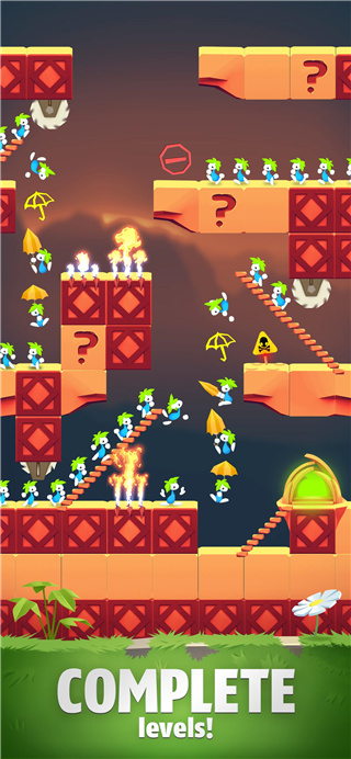 下载《Lemmings》经典益智冒险游戏