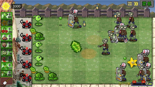 植物大战僵尸像素版下载 - 像素风格即时策略游戏