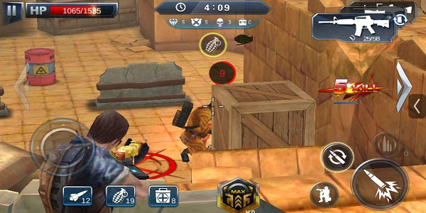 火线冲突：紧张刺激的枪战射击游戏