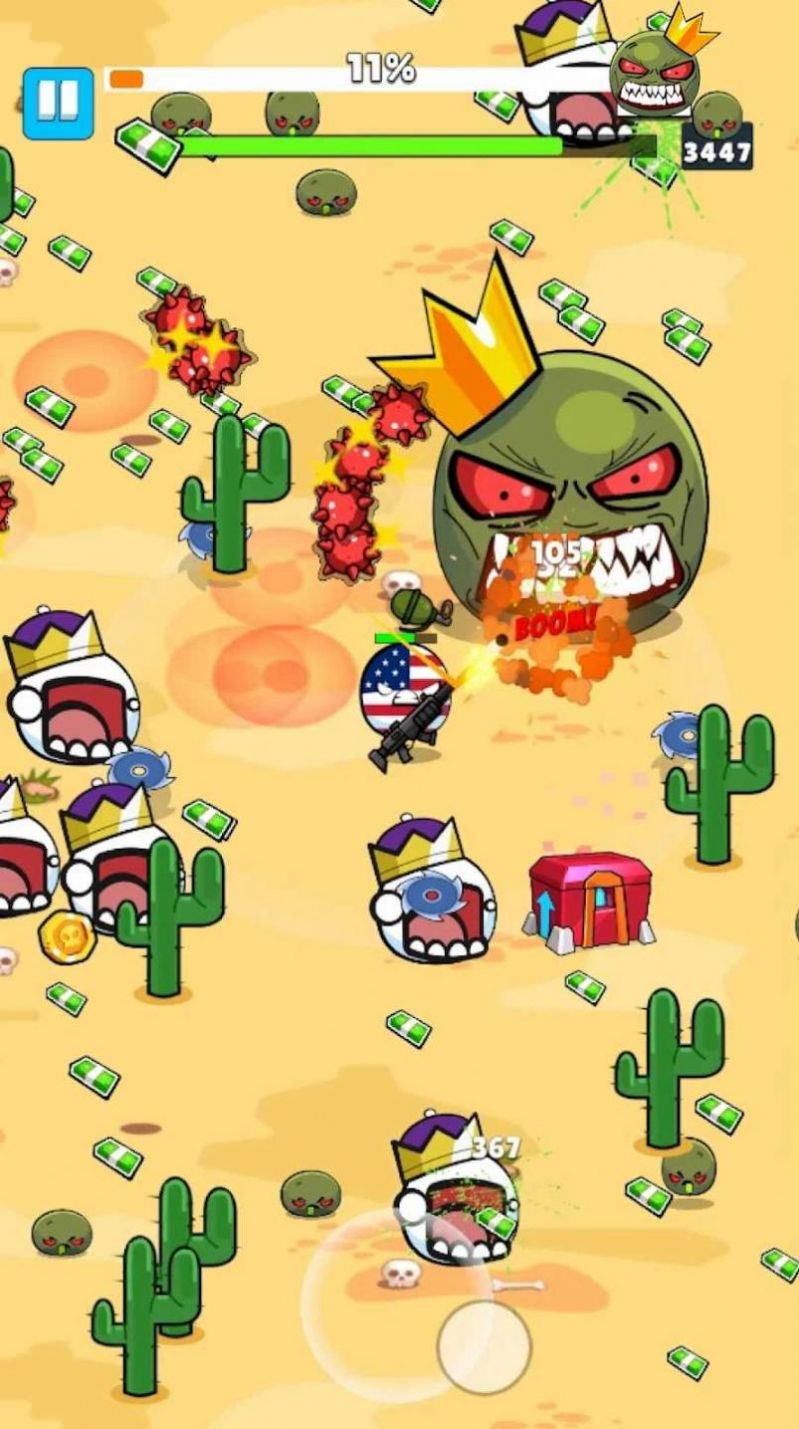 波兰球僵尸幸存者：下载游戏，体验激烈战斗与幸存者合作