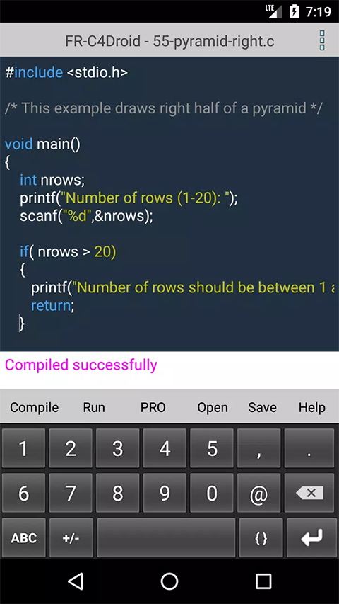C4Droid - Android系统工具：创建自定义程序和脚本