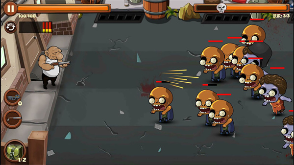 僵尸你别狂：安卓飞行射击游戏挑战