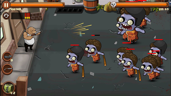 僵尸你别狂：安卓飞行射击游戏挑战