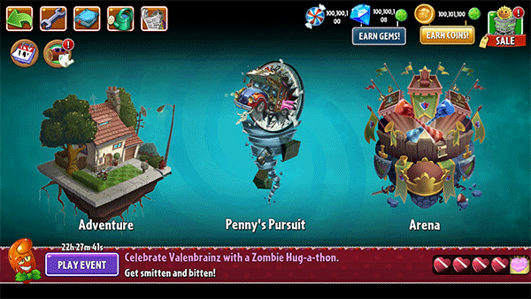 下载Plants vs Zombies 2国际版：探索时空穿越的放置塔防乐趣