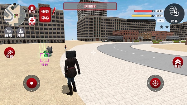 下载《女电视人大战泰坦人》安卓版，体验创意与激情的格斗游戏
