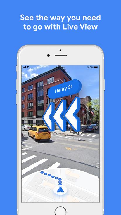 Google Maps App - 您的旅行出行必备