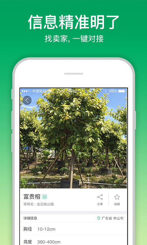 苗仓app - 精准对接苗木资源，商机无限