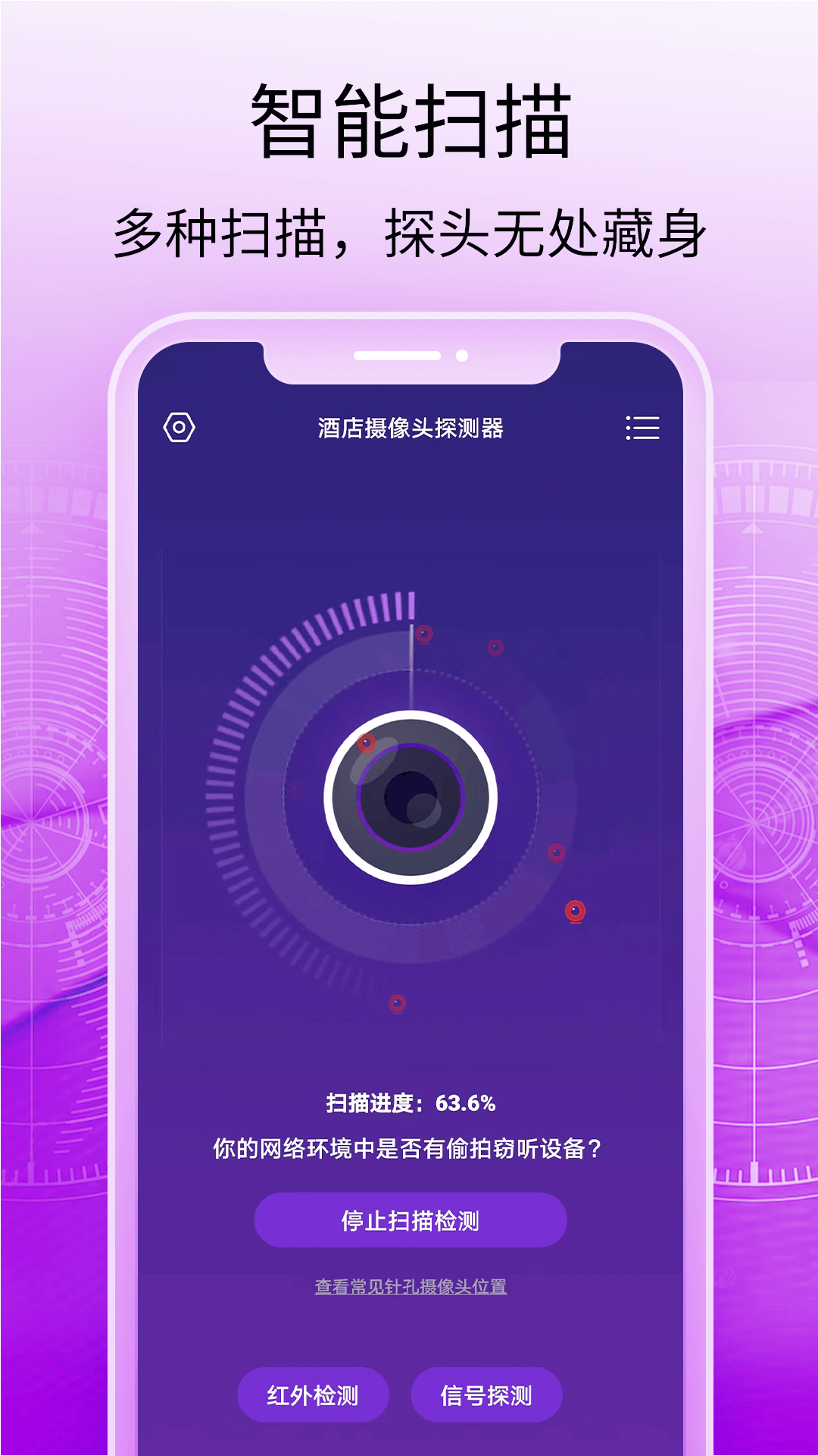 酒店摄像头探测器App：保护您的隐私安全