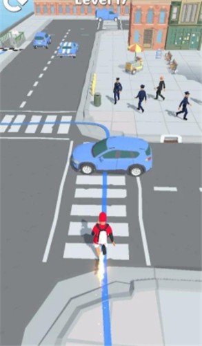 下载体验《马路冲刺大师3D》，在都市丛林中自由穿梭的快感