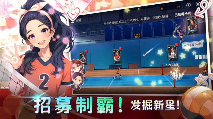 热血排球少女游戏下载：组建最强队伍，战术策略灵活调整