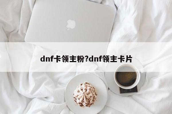 dnf卡领主粉?dnf领主卡片