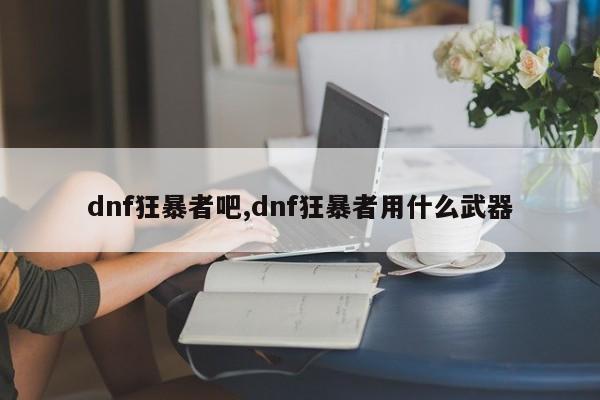 dnf狂暴者吧,dnf狂暴者用什么武器