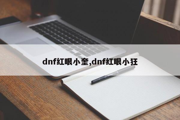dnf红眼小奎,dnf红眼小狂