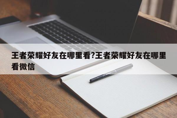 王者荣耀好友在哪里看?王者荣耀好友在哪里看微信